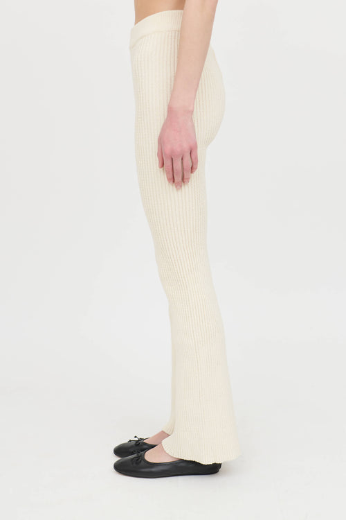 AMI ParisKnit Ribbed Pant