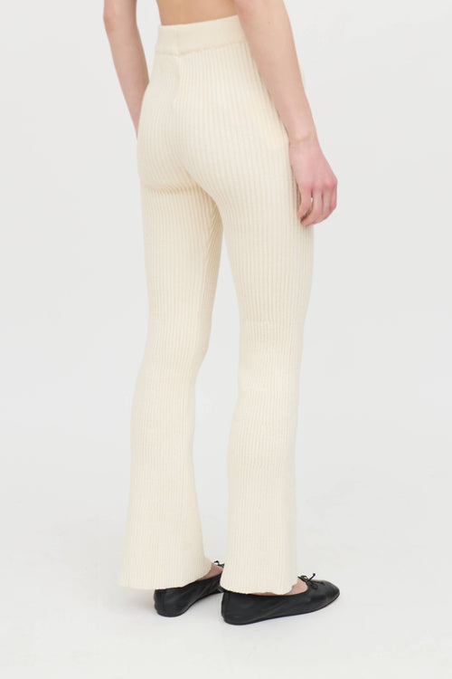 AMI ParisKnit Ribbed Pant