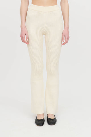 AMI ParisKnit Ribbed Pant
