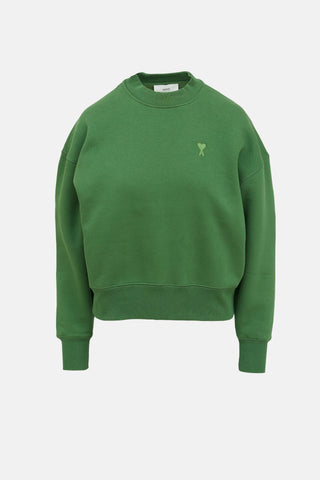AMI Paris De Coeur Logo Sweatshirt