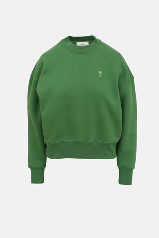 AMI Paris De Coeur Logo Sweatshirt