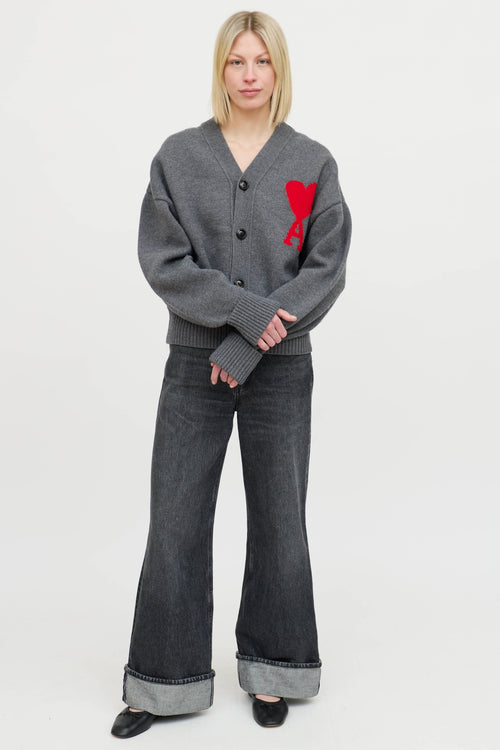 AMI ParisAmi de Coeur  Cardigan