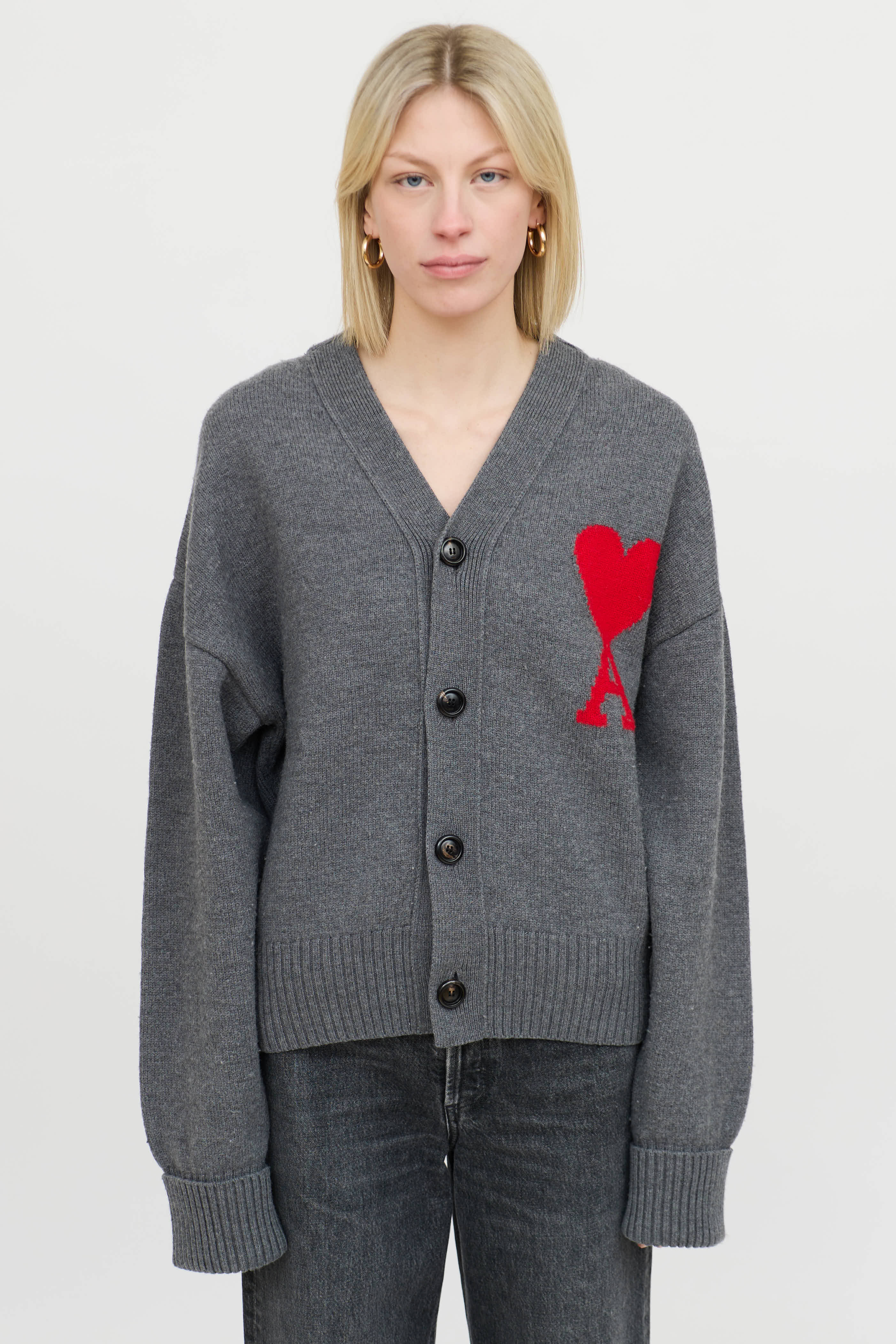 AMI Paris // Ami de Coeur Cardigan – VSP Consignment