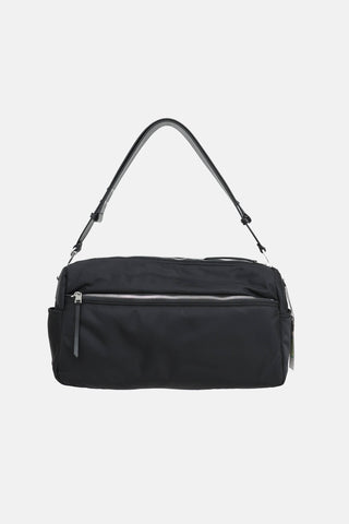 AMI Paris Marcel Nylon Shoulder Bag