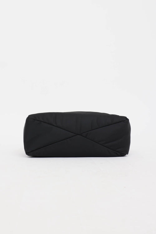 AMI Paris Marcel Nylon Shoulder Bag