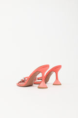 Amina Muaddi Satin Embellished Lily Sandal