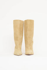Amina MuaddiSuede Fiona Boot
