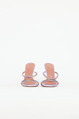 Amina Muaddi Gilda Crystal Sandal