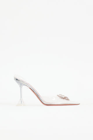 Amina Muaddi PVC Begum Heel