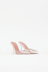 Amina Muaddi PVC Begum Heel