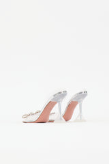 Amina Muaddi PVC Begum Heel