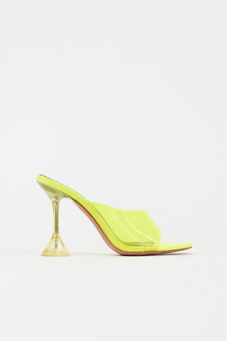 Amina Muaddi PVC Lupita Mule