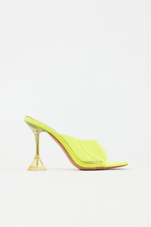 Amina Muaddi PVC Lupita Mule