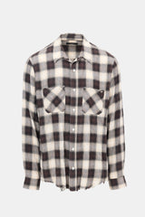 Amiri Check Button Up Shirt