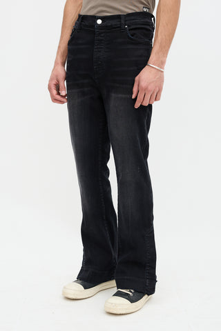 Amiri Distressed Bootcut Jeans