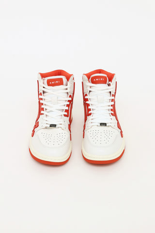 Amiri Red Skel Top Hi Sneakers