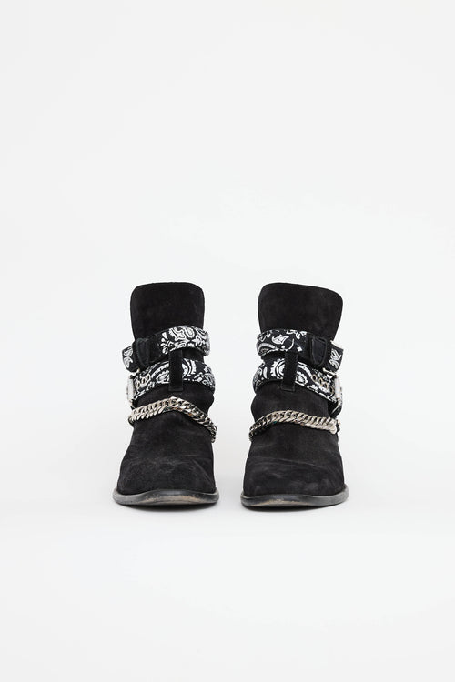 Amiri Western Ankle Boot