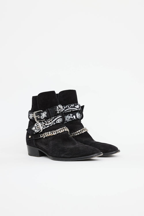 Amiri Western Ankle Boot