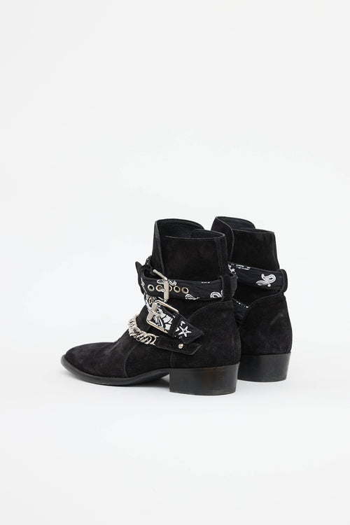 Amiri Western Ankle Boot