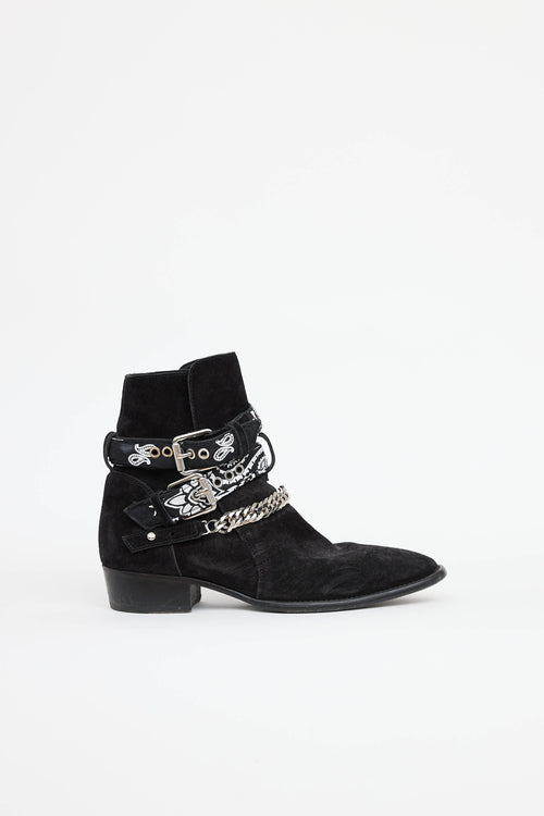 Amiri Western Ankle Boot