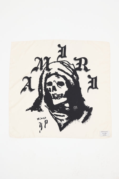 Amiri X Wes Lang F/W 2022 Printed Scarf