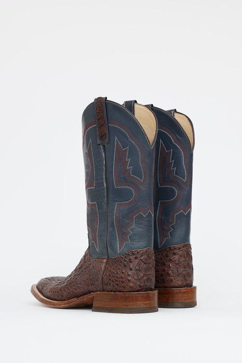 Anderson Bean Caiman Western Boot