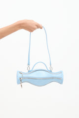 Andersson Bell Light Blue Leather Vaso Bag