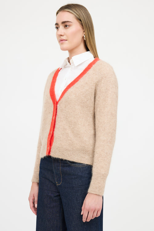 Anine Bing Mohair Knit Cardigan