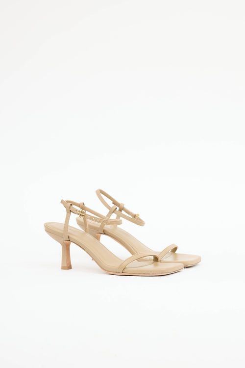 Anine Bing Leather High Heel Sandal