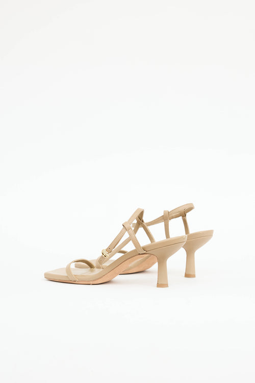 Anine Bing Leather High Heel Sandal