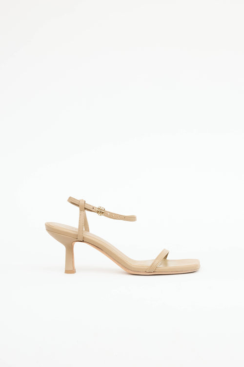 Anine Bing Leather High Heel Sandal