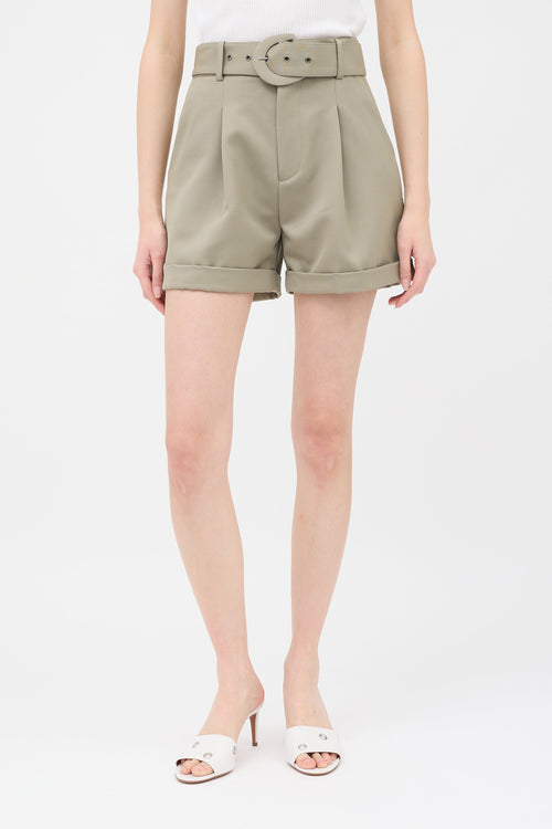 Anine Bing Becky High Waist Shorts