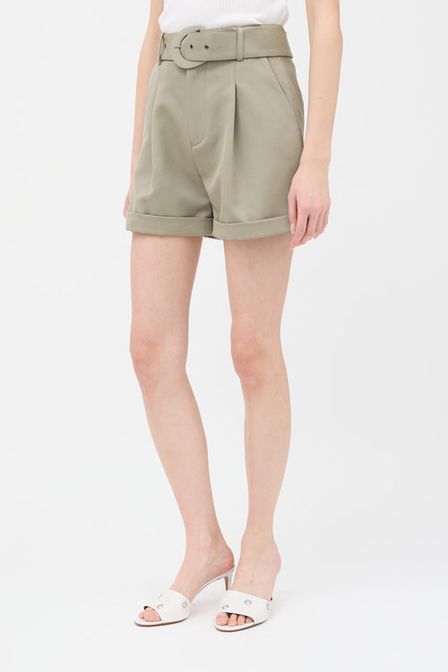 Anine Bing Becky High Waist Shorts