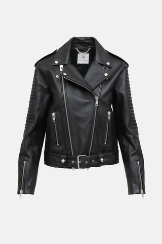 Anine Bing Leather Cassidy Jacket