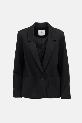 Anine Bing Kelly Notched Lapel Blazer
