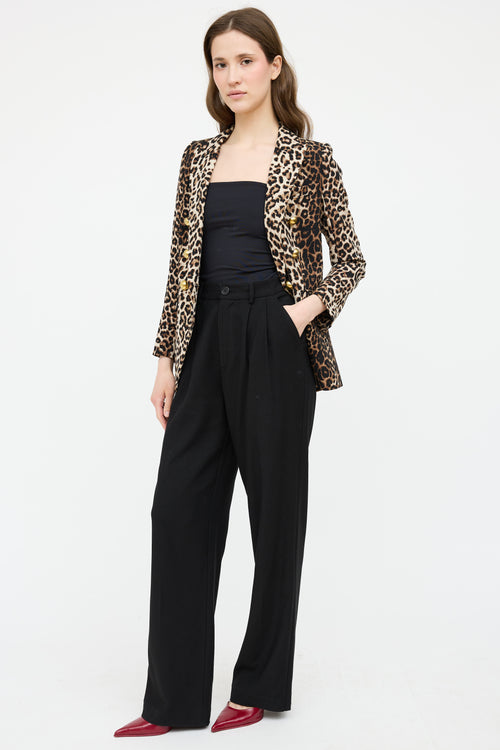 Anine Bing Straight Leg Pant