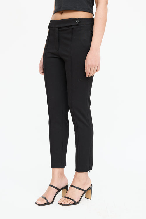 Anine Bing Slim Zip Pants