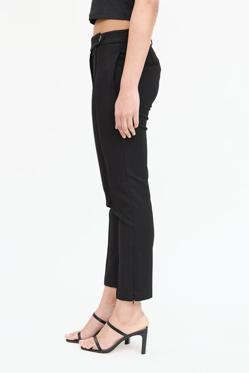 Anine Bing Slim Zip Pants