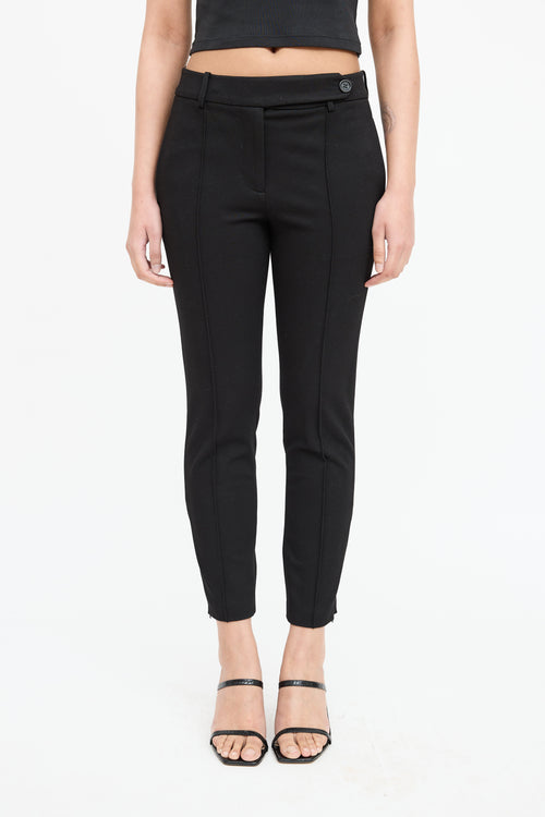 Anine Bing Slim Zip Pants
