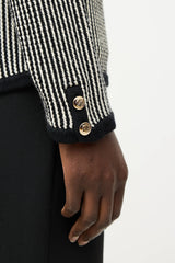 Anine Bing Knit Dave Striped Cardigan