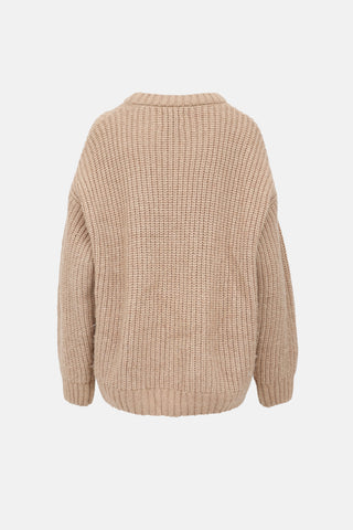 Anine Bing Ribbed Sydney Knit Sweater