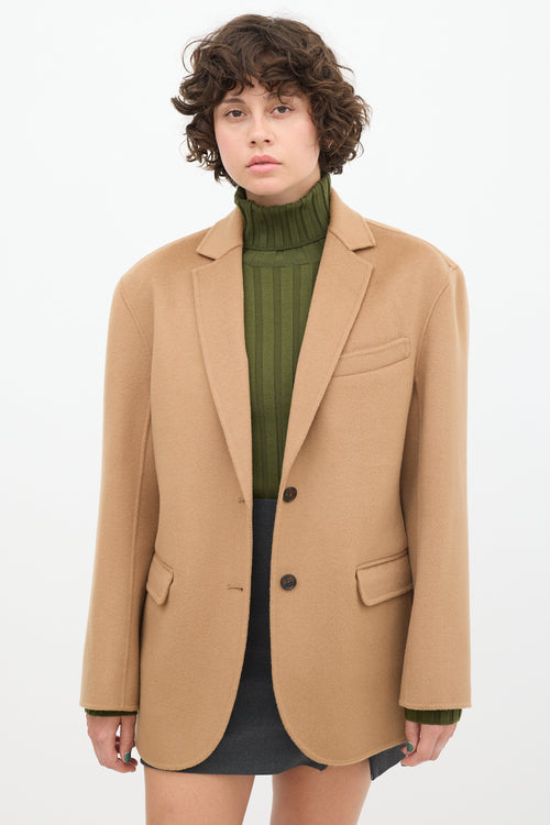 Anine Bing Brown Wool Blazer