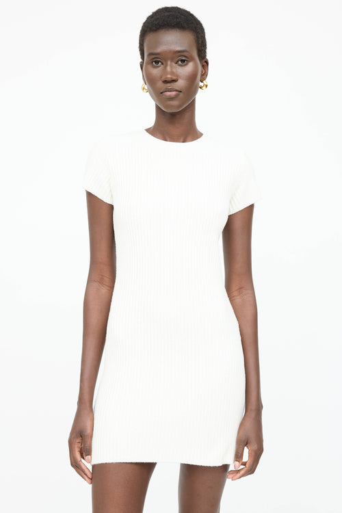 Anine Bing Knit Ribbed Dress