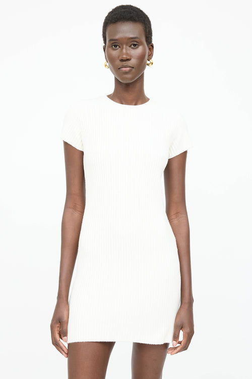 Anine Bing Knit Ribbed Dress