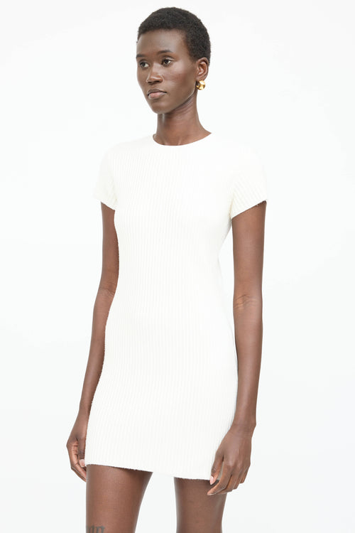Anine Bing Knit Ribbed Dress