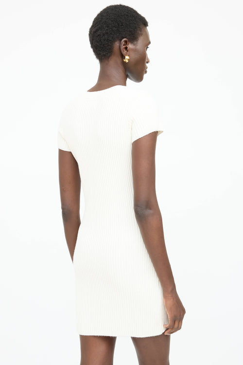 Anine Bing Knit Ribbed Dress
