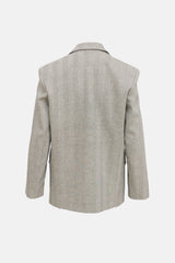 Anine Bing Single Breasted Oversized Blazer