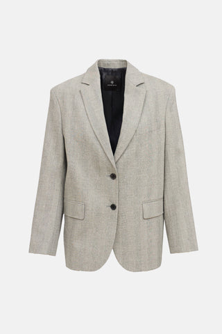 Anine Bing Single Breasted Oversized Blazer