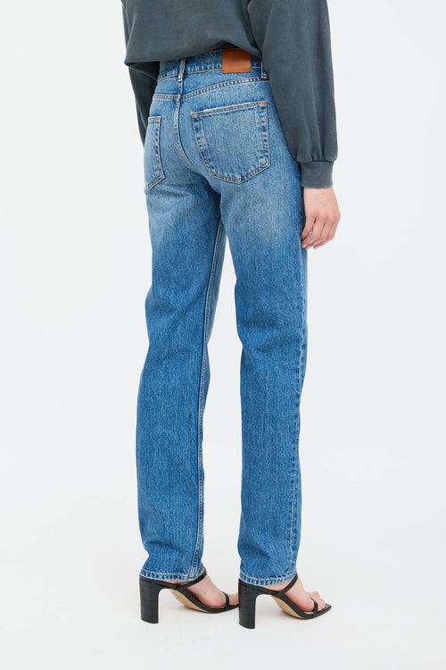 Anine Bing Knox Straight Leg Jeans