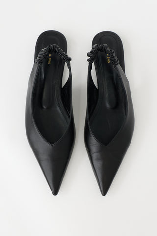 Anine Bing Leather Lyla Slingback Mule